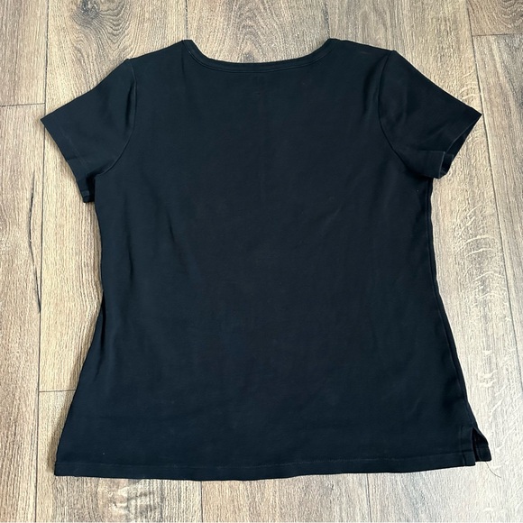 Ann Klein Sport Black Top size Medium - Picture 2 of 13